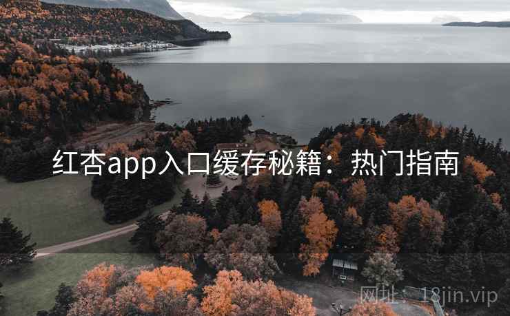 红杏app入口缓存秘籍:热门指南